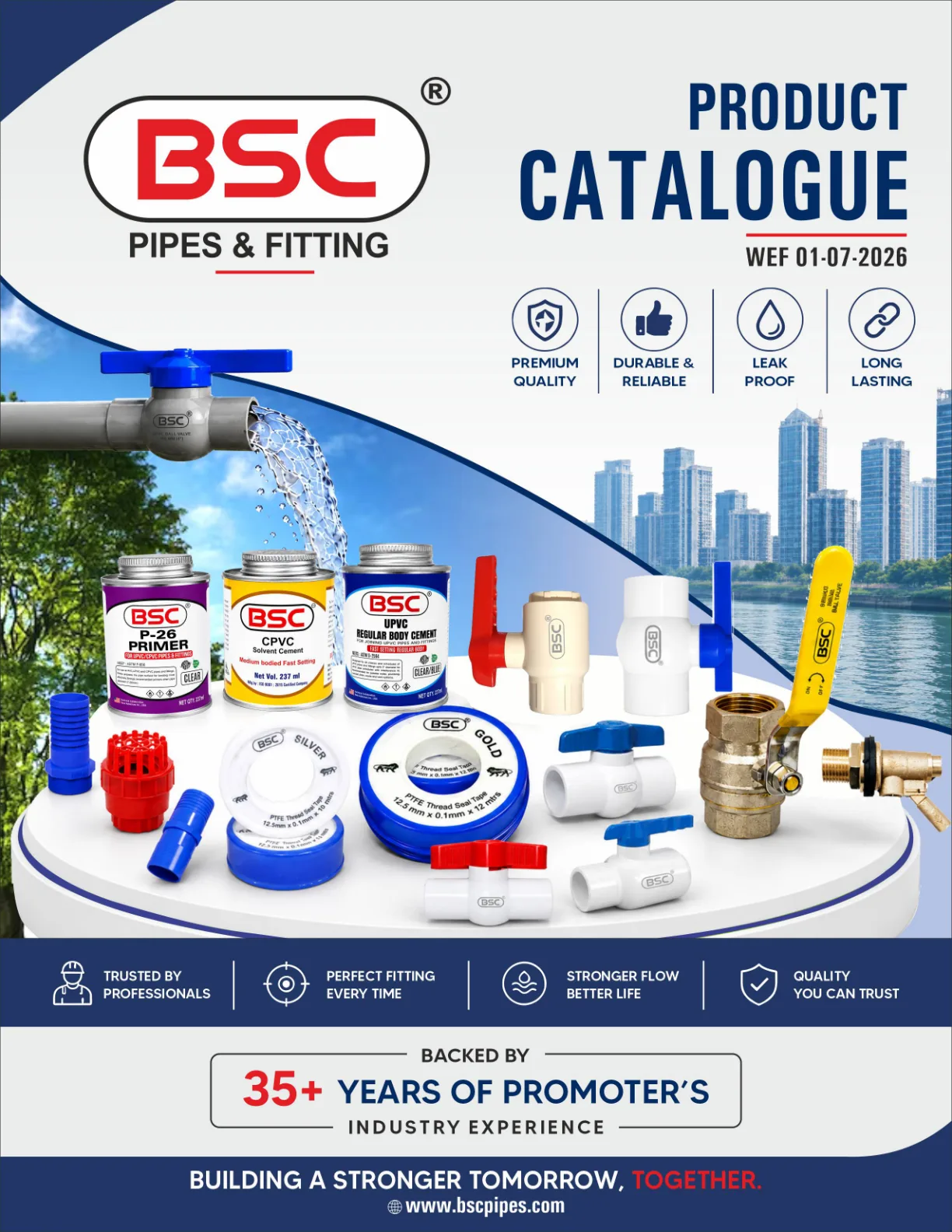 BSC 2026 Product Catalogue cover